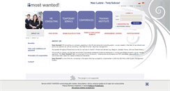 Desktop Screenshot of en.mostwanted.pl