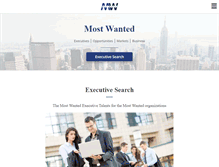 Tablet Screenshot of mostwanted.co.il